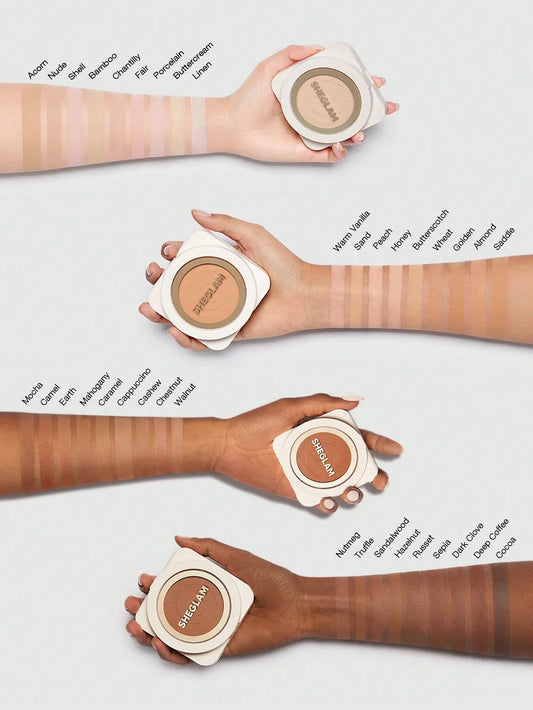 Sheglam  Full Coverage Foundation Balm(skin focus high coverage powder foundation