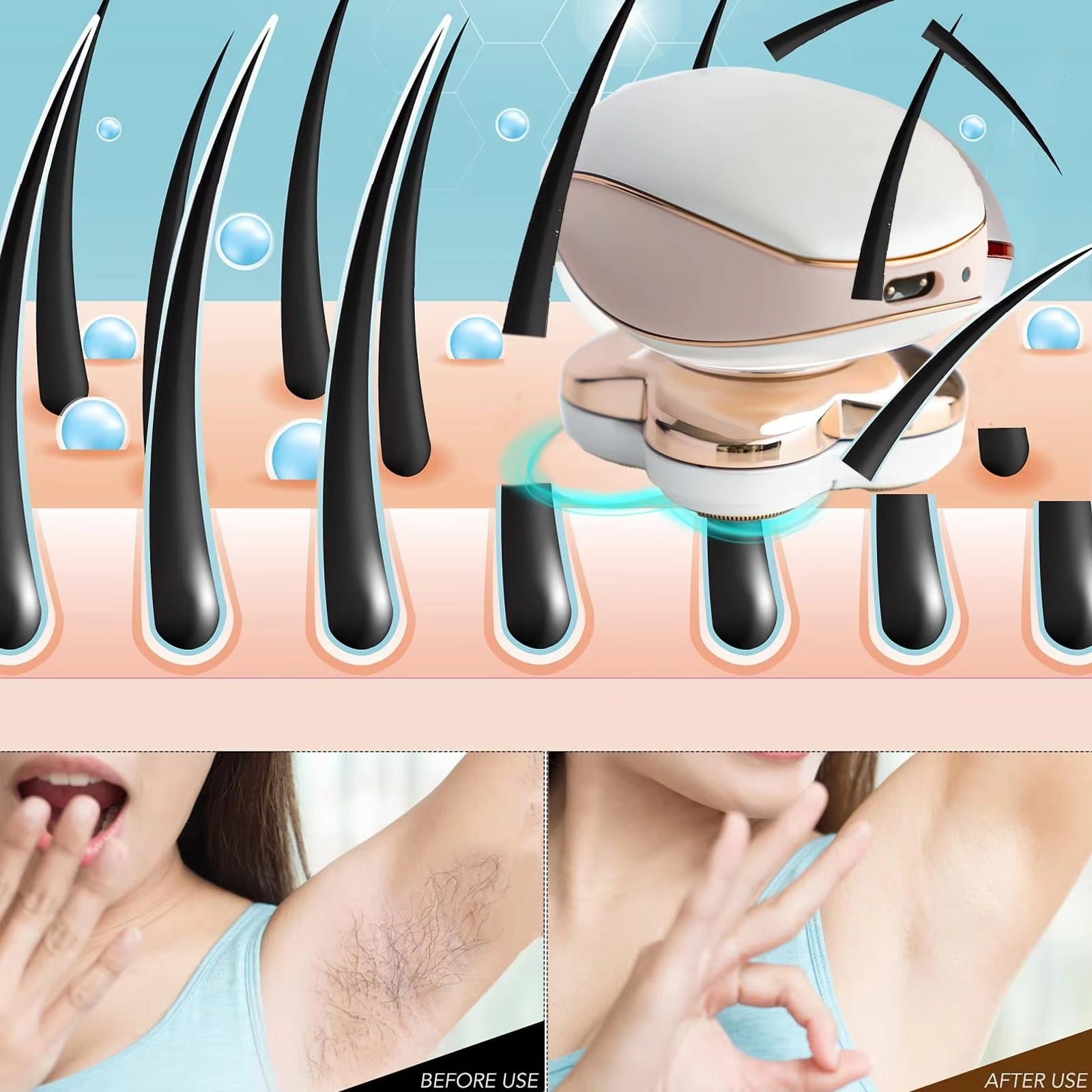 Hair Remover Foot & Body