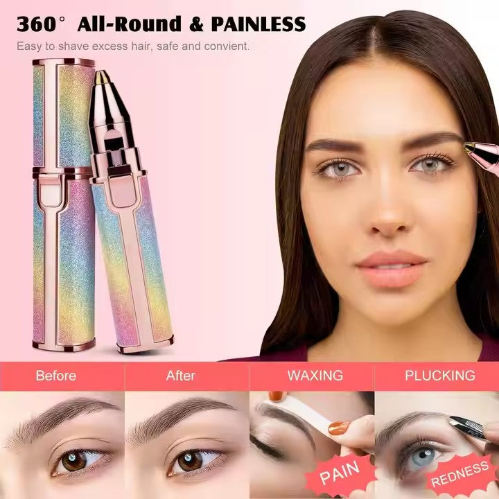 2 in 1 eyebrow trimmer