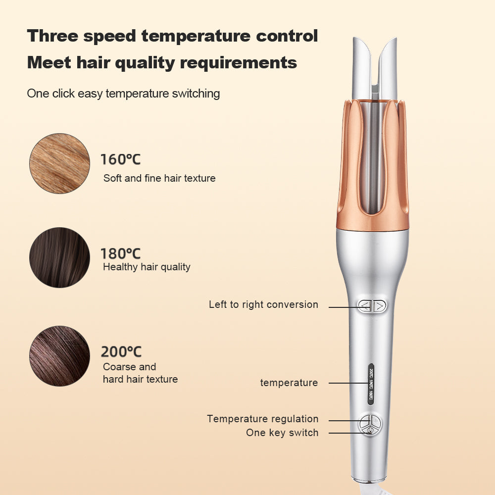 Rotating Electric Curling Iron