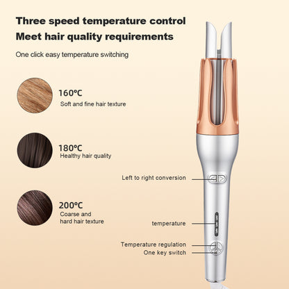 Rotating Electric Curling Iron