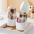 Make up brush storage bin