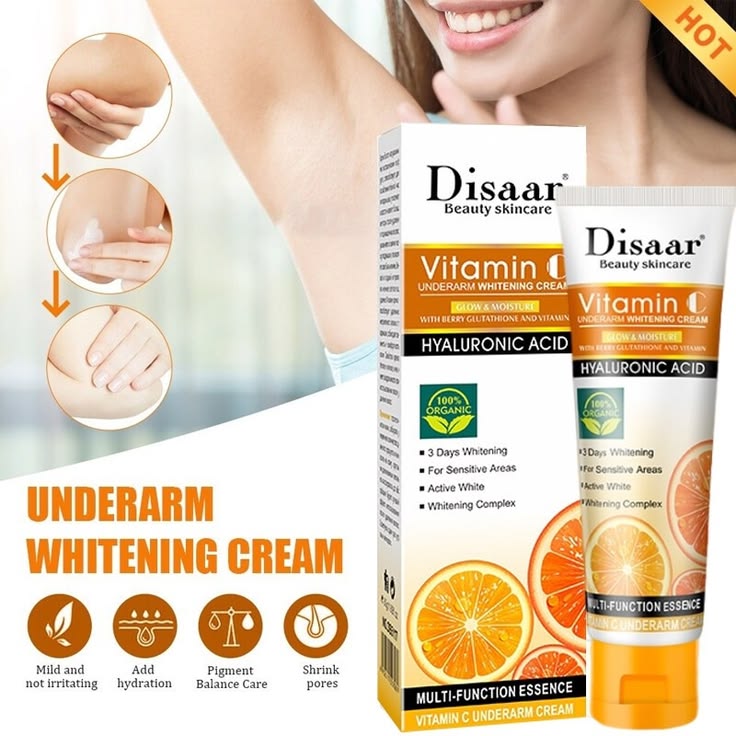 Vitamin C Underarm Whitening Cream Disaar